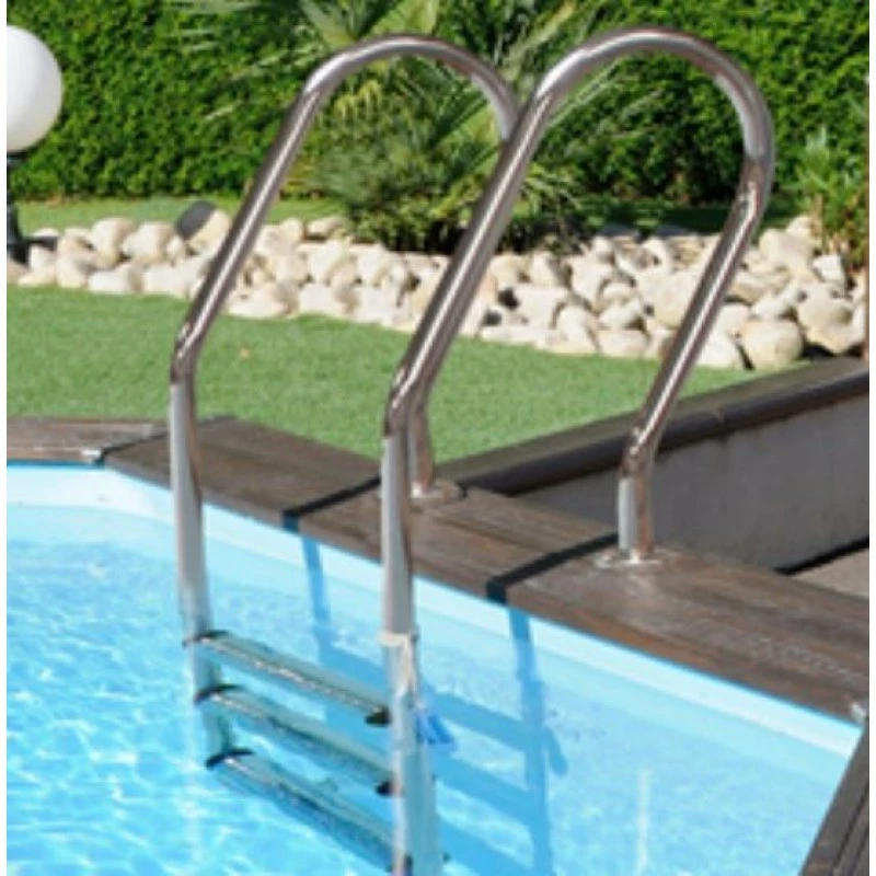 GRE Scaletta Inox Per Piscine In Legno O Interrate 3 GRE Scaletta Inox Per Piscine In Legno O Interrate