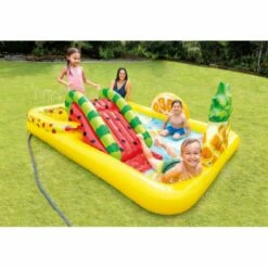 Parco Giochi Gonfiabile Intex Con 2 Piscine E Scivolo