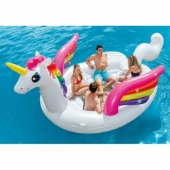 Intex Unicorno Mega Isola Galleggiante Per Piscina E Mare