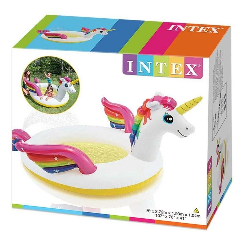Intex Piscina Unicorno Gonfiabile Da Giardino 272x193x104 4 Intex Piscina Unicorno Gonfiabile Da Giardino 272x193x104 - immagine 2