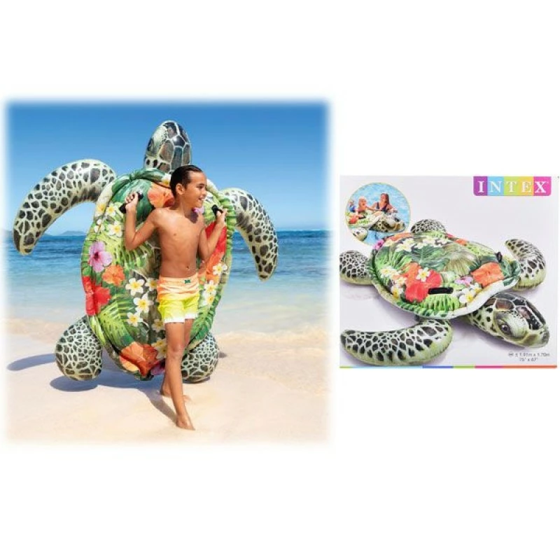 Gioco Gonfiabile Intex Tartaruga Ride-On 5 Gioco Gonfiabile Intex Tartaruga Ride-On - immagine 3