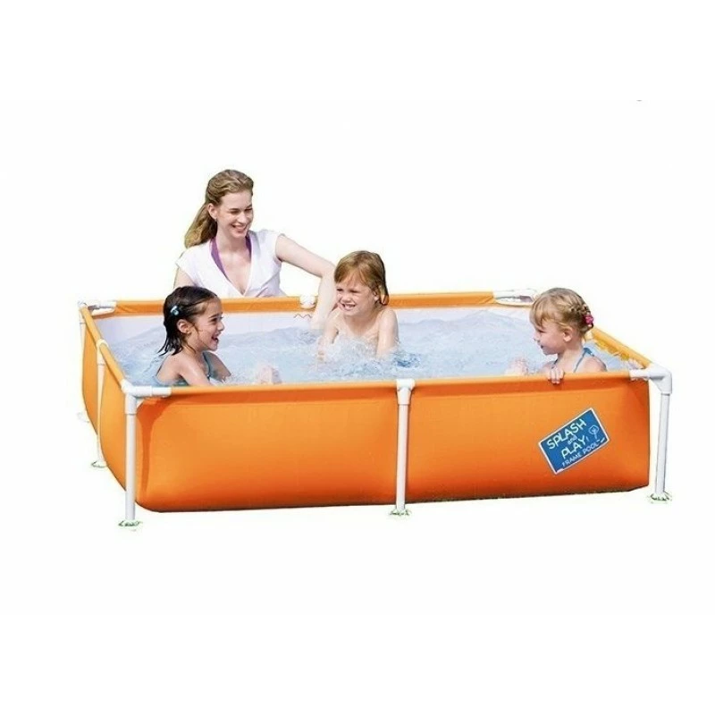 Piscinetta Per Bambini Bestway Frame Quadrata 4 Piscinetta Per Bambini Bestway Frame Quadrata - immagine 2