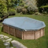 Telo Di Copertura Invernale Per Piscine Ovali GRE Bambú 575x375 Cm -Vendite Piscine Interrate copertura invernale gre legno ovale201 800x800 1