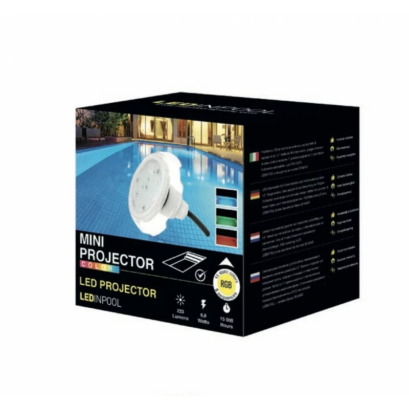 Mini Lampada Led Per Piscina Con Luce Bianca Da 4 W 3 Mini Lampada Led Per Piscina Con Luce Bianca Da 4 W