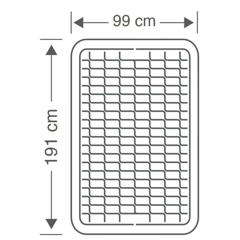 Materasso Gonfiabile Singolo INTEX 64902 5 Materasso Gonfiabile Singolo INTEX 64902 - immagine 3