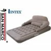 Divano Letto Gonfiabile Intex Airbed Con Porta Bevande
