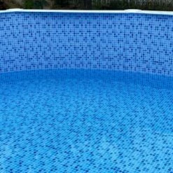 San Marco Liner Mosaico Per Piscina Ovale GRE 500x300 Cm