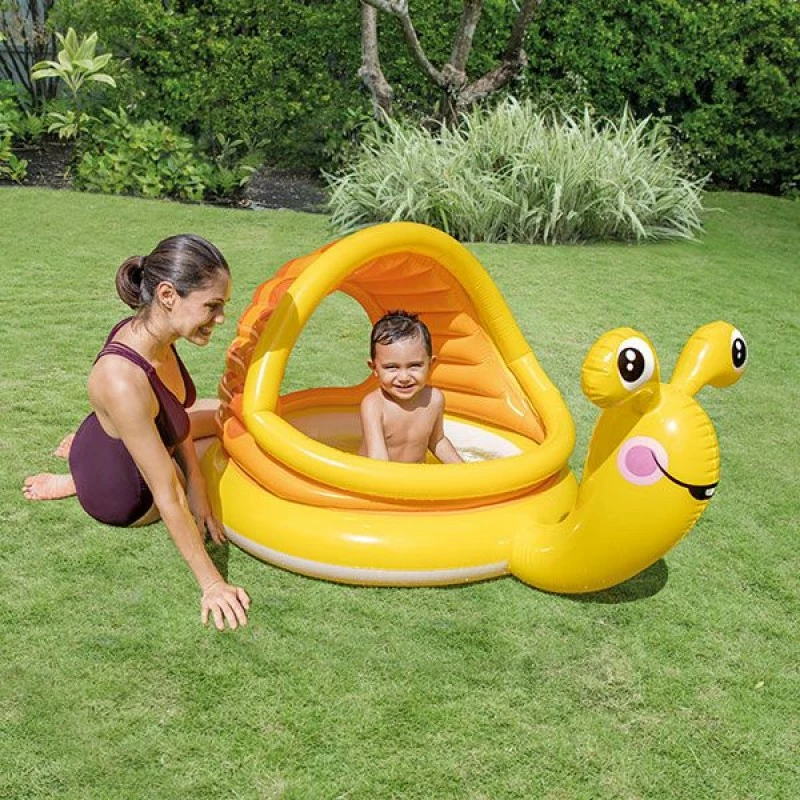 Intex Piscina Baby Lazy Snail Per Bambini Fino A 3 Anni 4 Intex Piscina Baby Lazy Snail Per Bambini Fino A 3 Anni - immagine 2