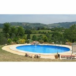 Piscina Interrata Gre Madagascar Rotonda 460x150 Cm