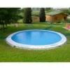 GRE Piscina Rotonda Interrata 420x120 Cm