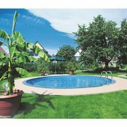 GRE Piscina Interrata Star Pool Rotonda 460x150 Cm