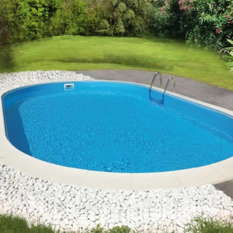 San Marco Piscina Ovale Con Accessori Inclusi 916x460x120 Cm 3 San Marco Piscina Ovale Con Accessori Inclusi 916x460x120 Cm