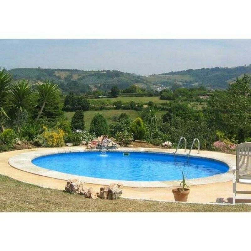 Piscina San Marco Rotonda Interrata 400x135cm 4 Piscina San Marco Rotonda Interrata 400x135cm - immagine 2