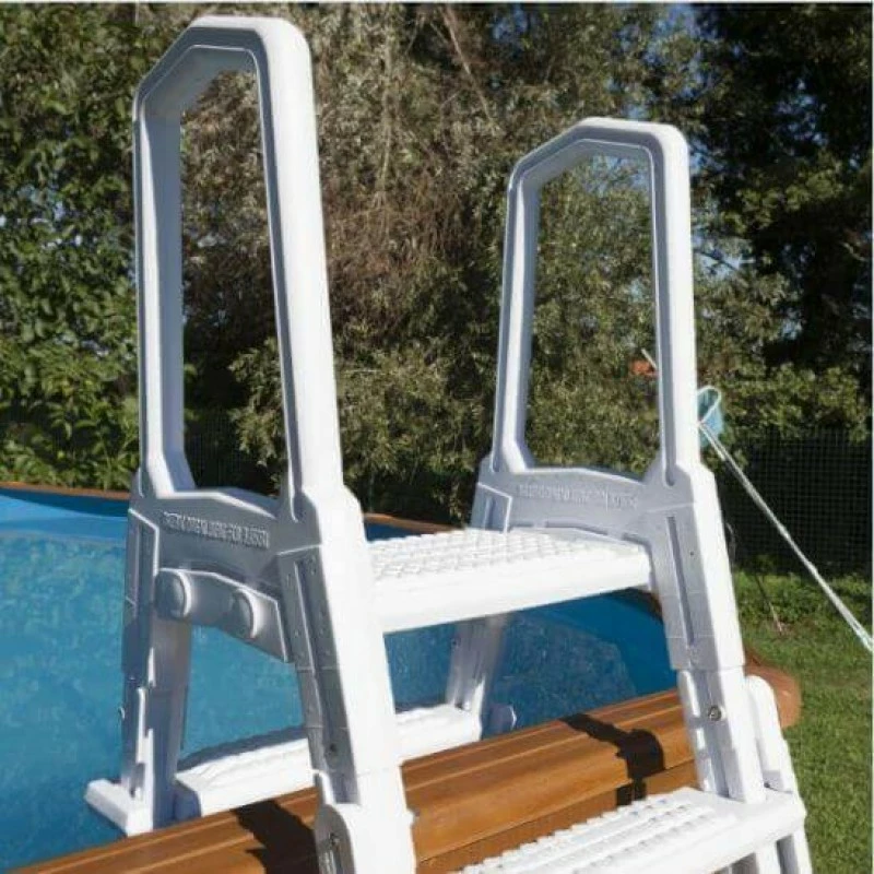 GRE Scaletta Per Piscine Fuori Terra 2x4 Gradini 5 GRE Scaletta Per Piscine Fuori Terra 2x4 Gradini - immagine 3
