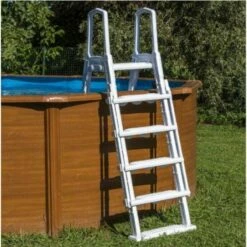 GRE Scaletta Per Piscine Fuori Terra 2x4 Gradini