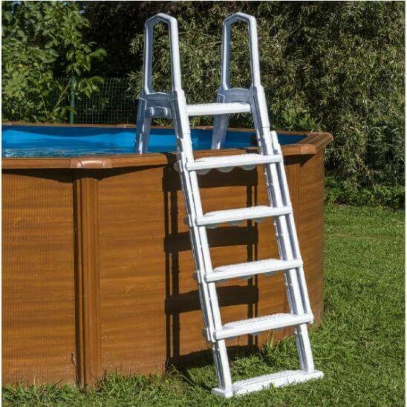 GRE Scaletta Per Piscine Fuori Terra 2x4 Gradini 3 GRE Scaletta Per Piscine Fuori Terra 2x4 Gradini