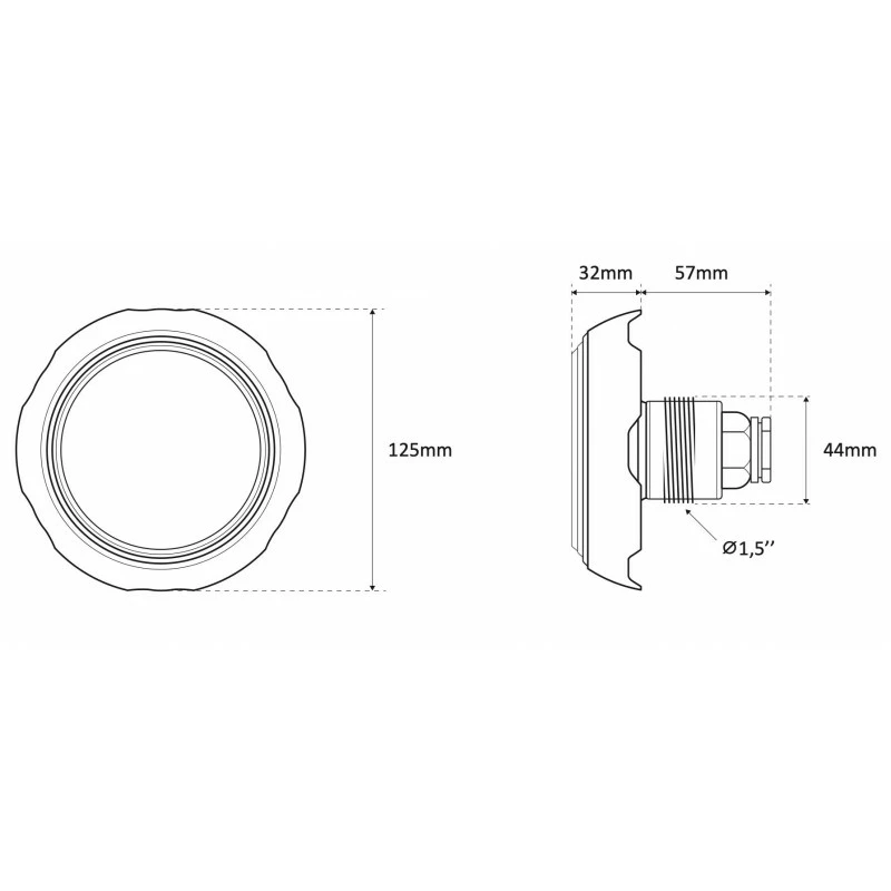 Mini Lampada Led Per Piscina Con Luce Bianca Da 4 W 5 Mini Lampada Led Per Piscina Con Luce Bianca Da 4 W - immagine 3