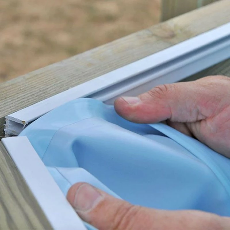 Liner Piscina Fuori Terra Ovale Gre Vermela Azzurro 4 Liner Piscina Fuori Terra Ovale Gre Vermela Azzurro - immagine 2