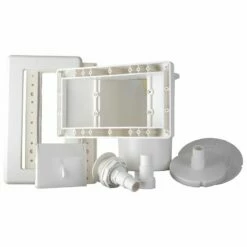 Piscina Interrata Ovale In Acciaio 915 X 470 Cm -Vendite Piscine Interrate skimmer 800x800 1