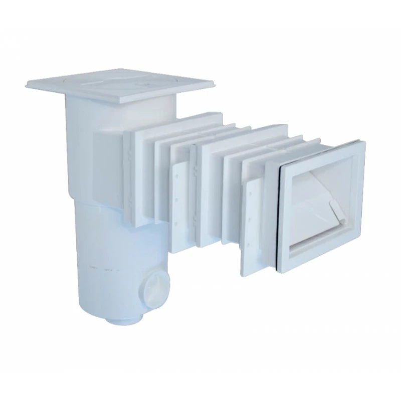 Skimmer A Murare Per Piscine Interrate, Con Bocca Standard Da 187x126 Mm 3 Skimmer A Murare Per Piscine Interrate, Con Bocca Standard Da 187x126 Mm