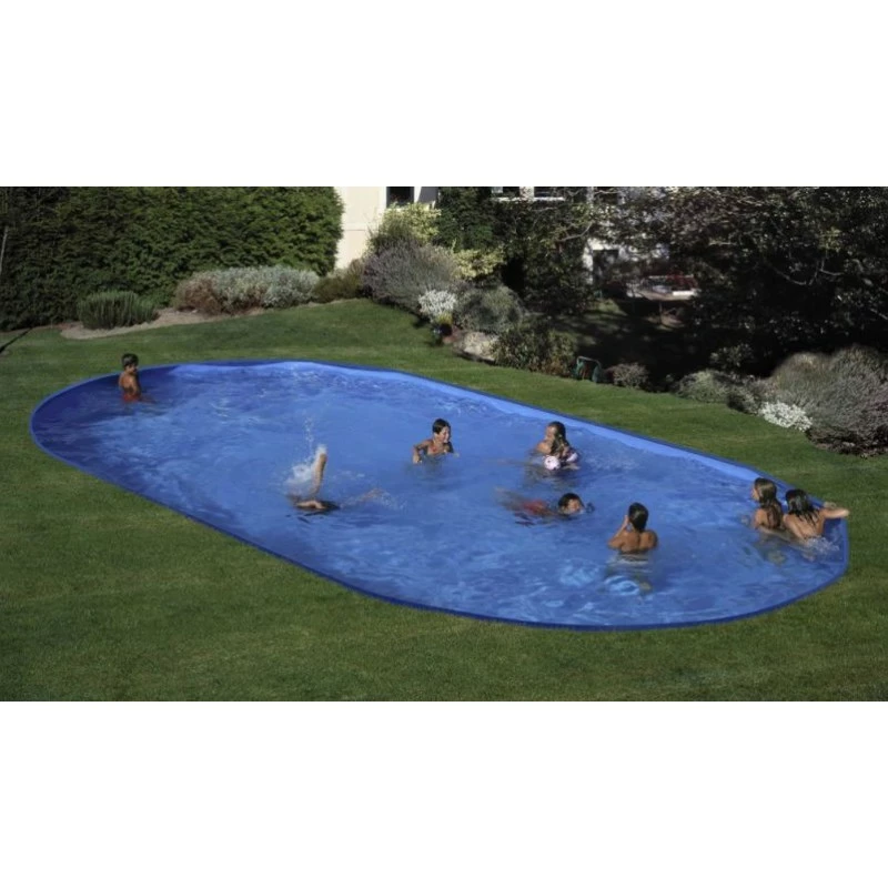 Piscina Interrata Ovale 915 X 470 Cm 4 Piscina Interrata Ovale 915 X 470 Cm - immagine 2