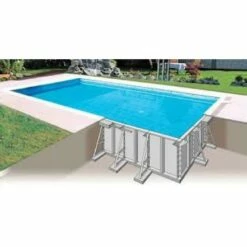Piscina Zodiac 4x8x1,5 Mt + Robot In Omaggio -Vendite Piscine Interrate struttura20piscina20con20pannelli20acciaio 800x800 2