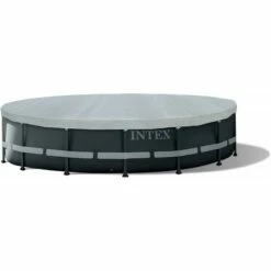 Intex Telo Di Copertura Piscina Rotonda Deluxe Diametro 488 Cm