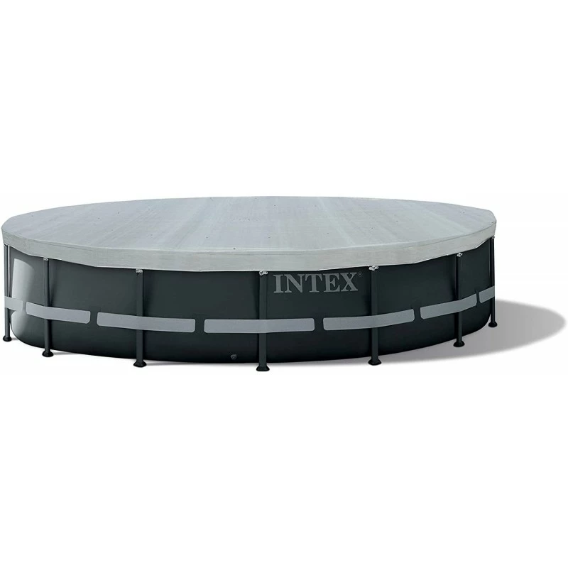Intex Telo Di Copertura Piscina Rotonda Deluxe Diametro 488 Cm 3 Intex Telo Di Copertura Piscina Rotonda Deluxe Diametro 488 Cm
